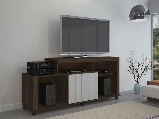 Rack ouro para TV até 43 polegadas - Foto 2