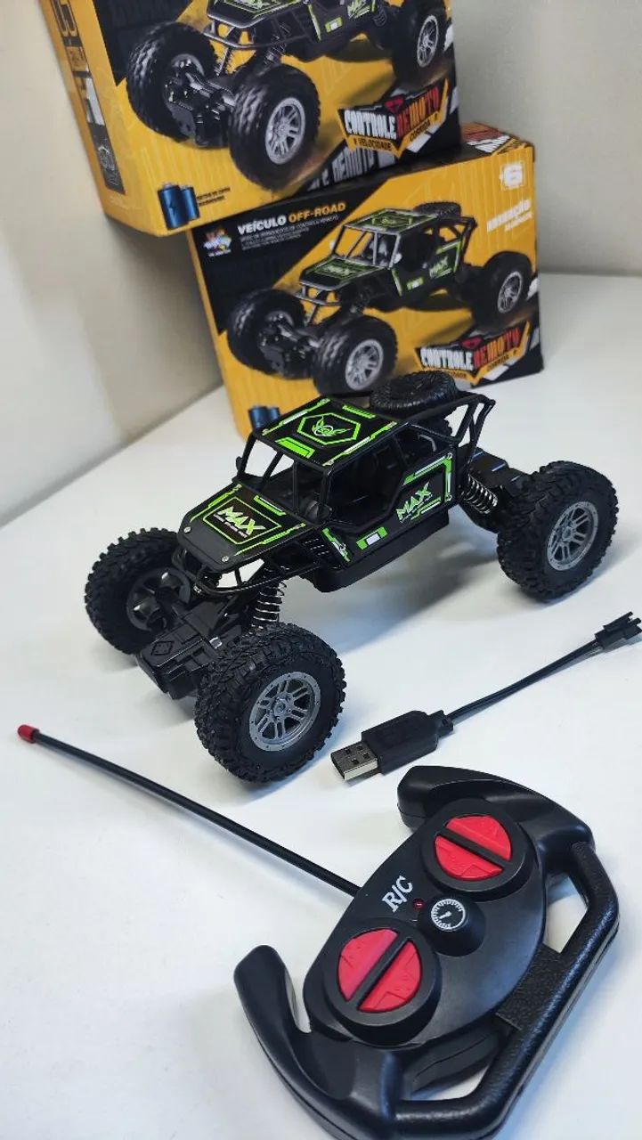 Carrinho de Controle Remoto Off-Road MAX - Foto 3