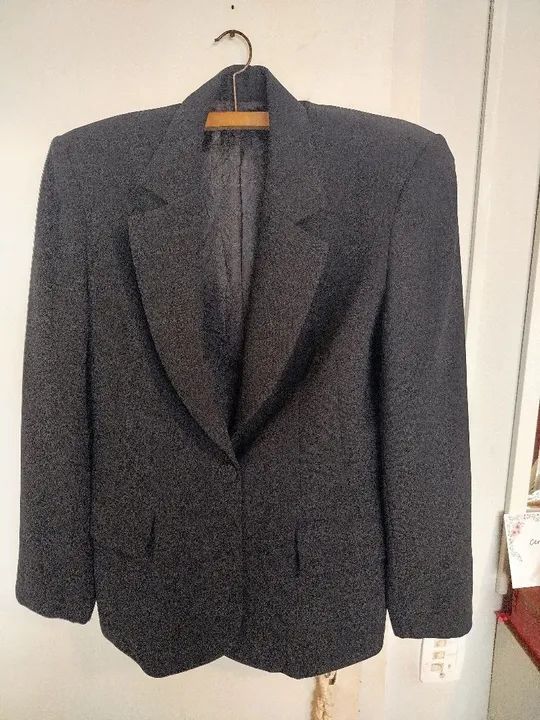 Blazer Preto 40 - Foto 2