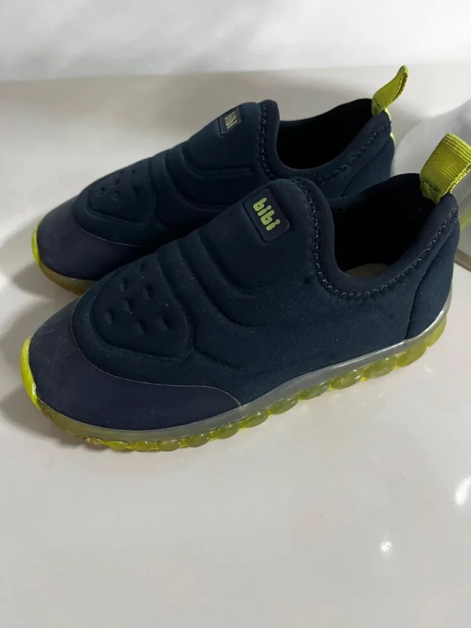 Tênis infantil Bibi masculino azul