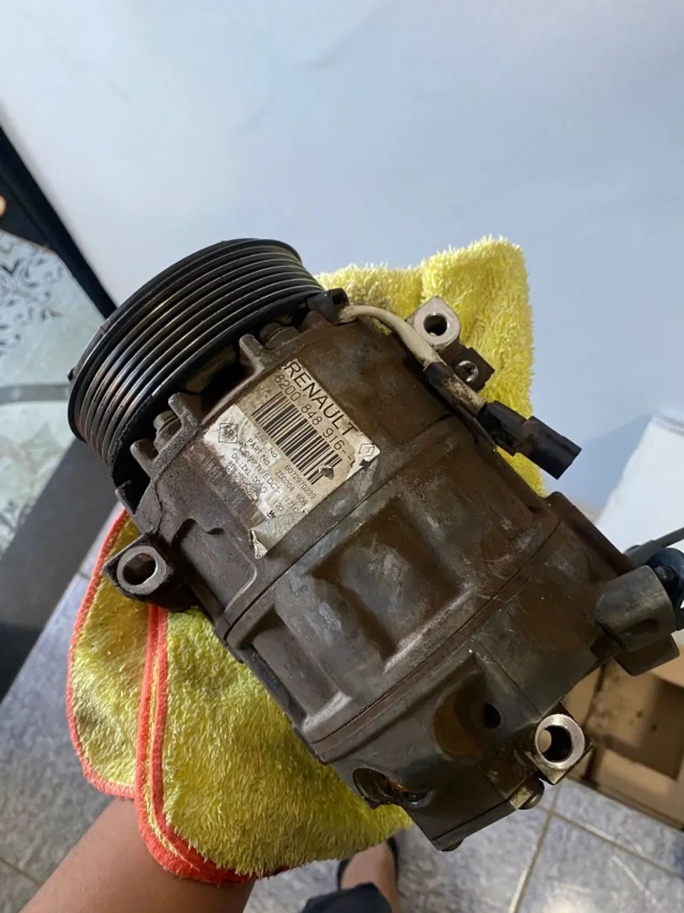 Compressor ar condicionado renault master
