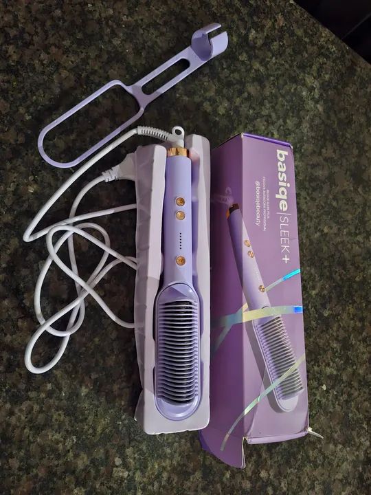 Escova Basiqe Sleek Plus original importada nova na caixa - Foto 2