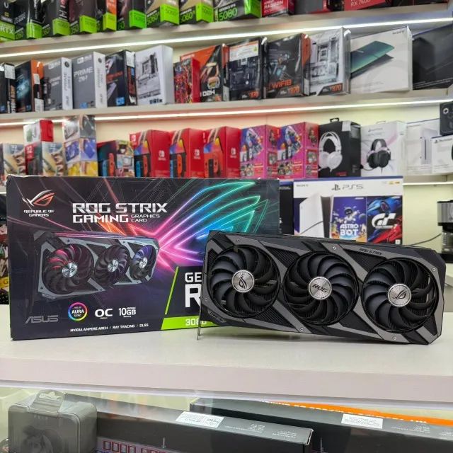 RTX 3080 ROG STRIX Linda Linda! Muito Nova - Garantia de 1 ANO - Foto 4