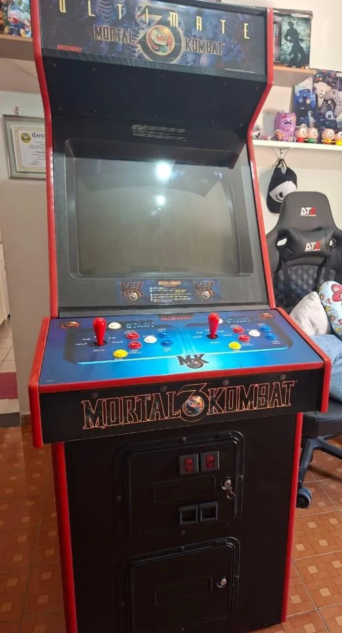 Arcade Mortal Kombat Ultimate Original e Impecável - Foto 2