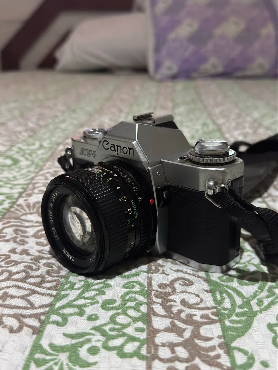 Canon AV-1 | lente FD 50mm 1.4 ssc - Câmeras e Filmadoras - Vila