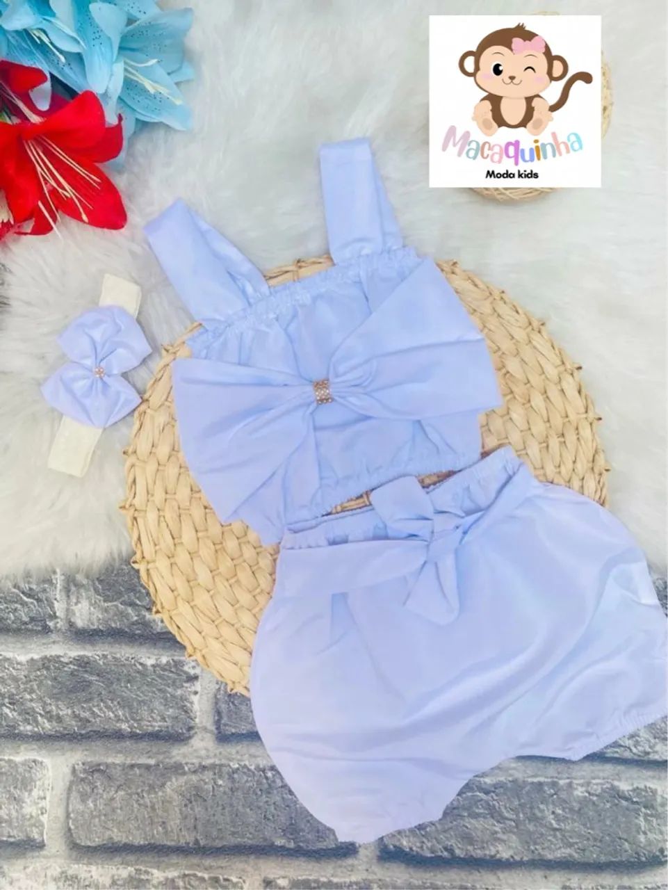 Vestido infantil e Romper - M ao G - Foto 3