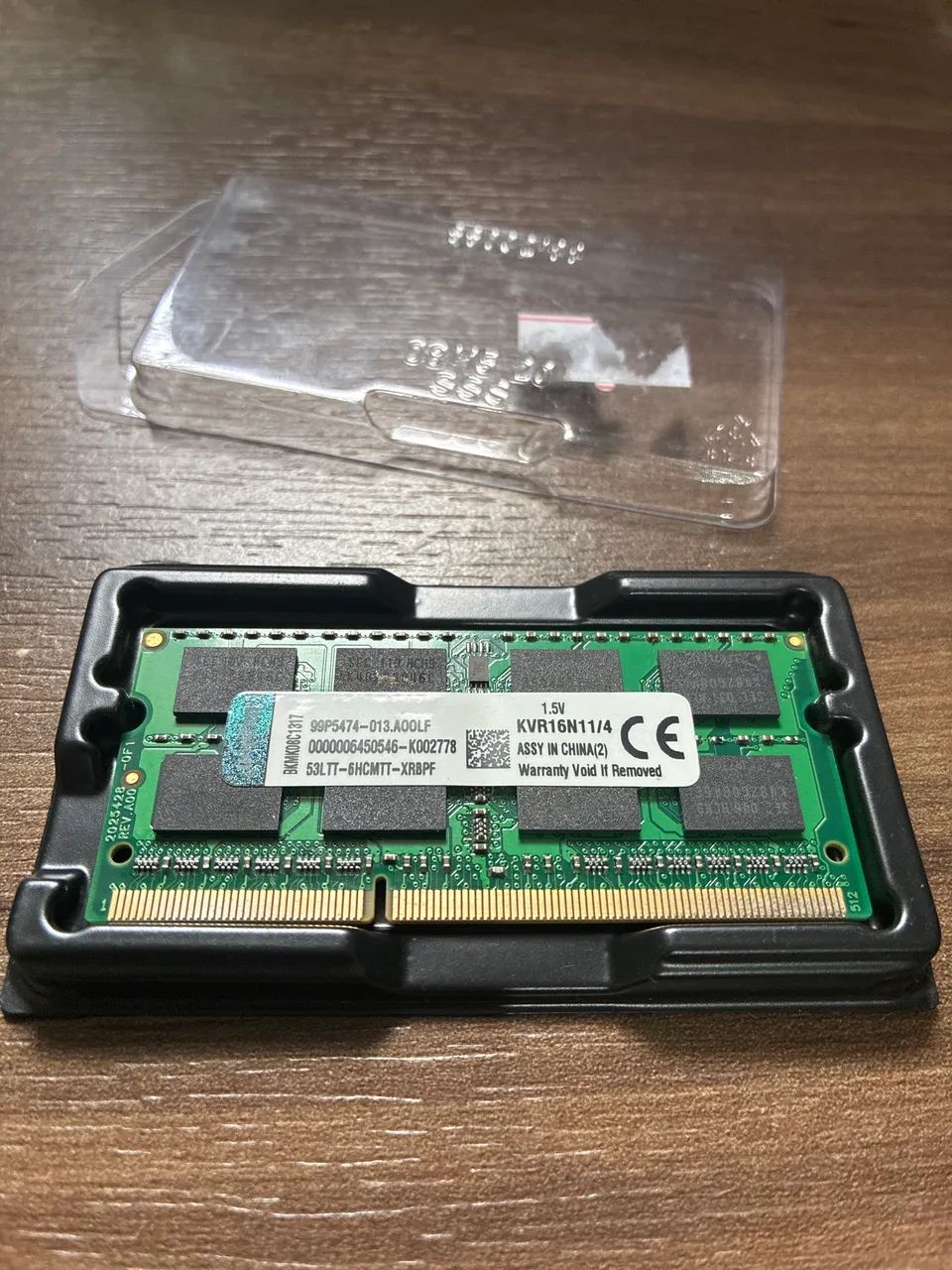 Memoria RAM Kingston 4GB DDR3 Notebook