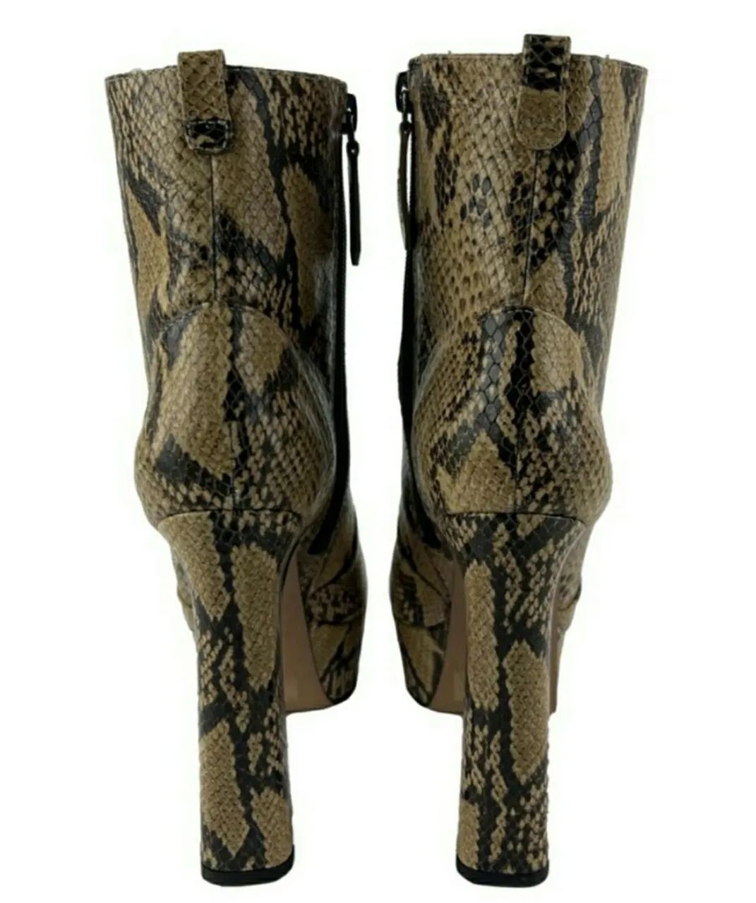 Bota de salto Snake Print Schutz  - Foto 3