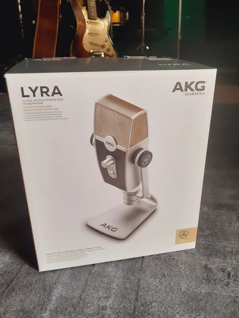 Microfone AKG Lyra Ultra-HD Multimode USB