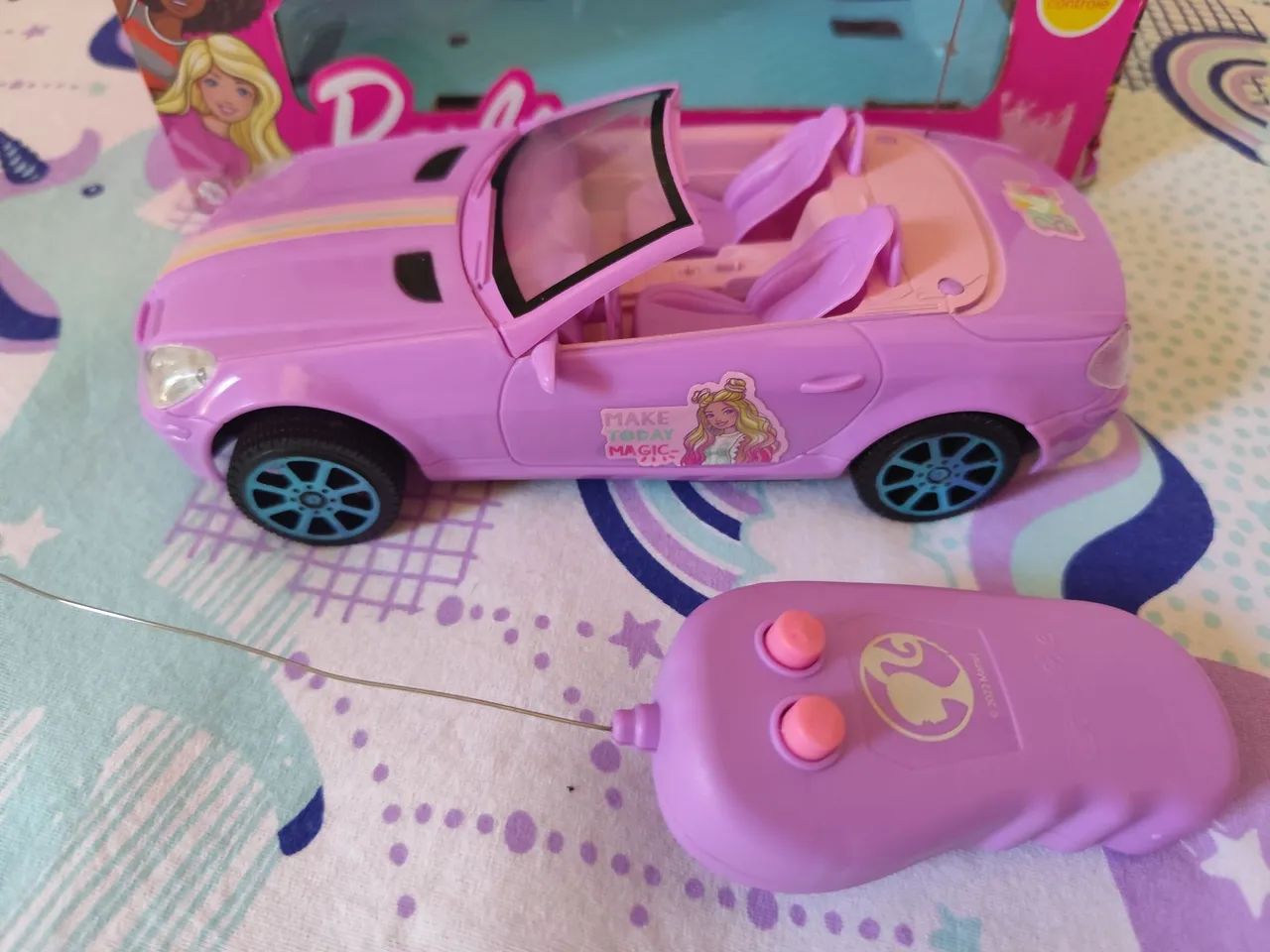 Carro de controle remoto Barbie - Foto 3