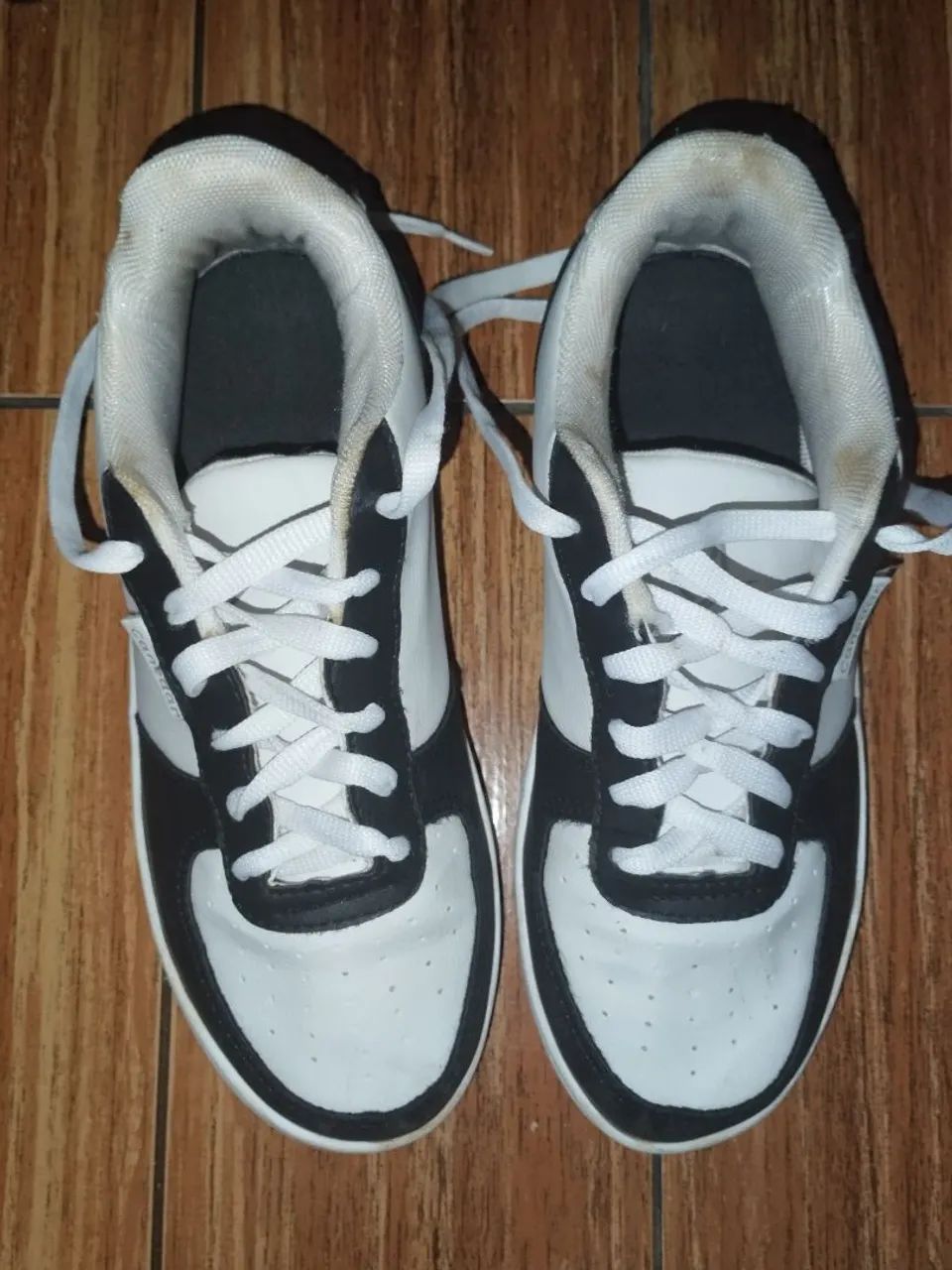 Tênis Cano Baixo Preto e Branco  - Foto 3