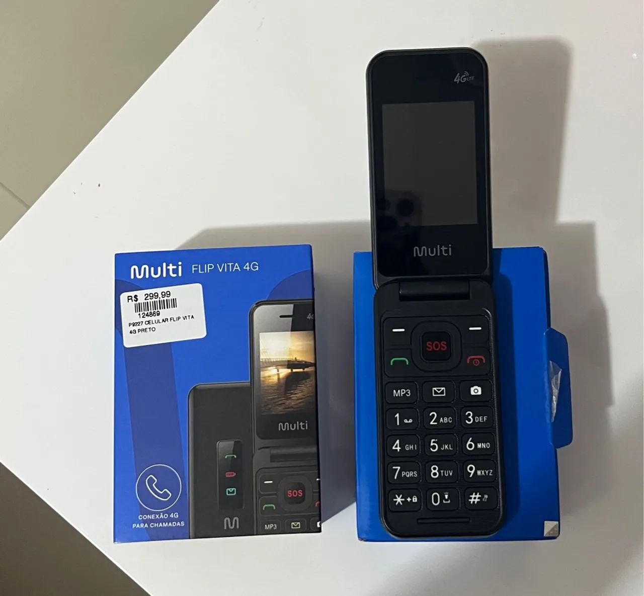 Multi FLIP VITA 4G novo na caixa  - Foto 3