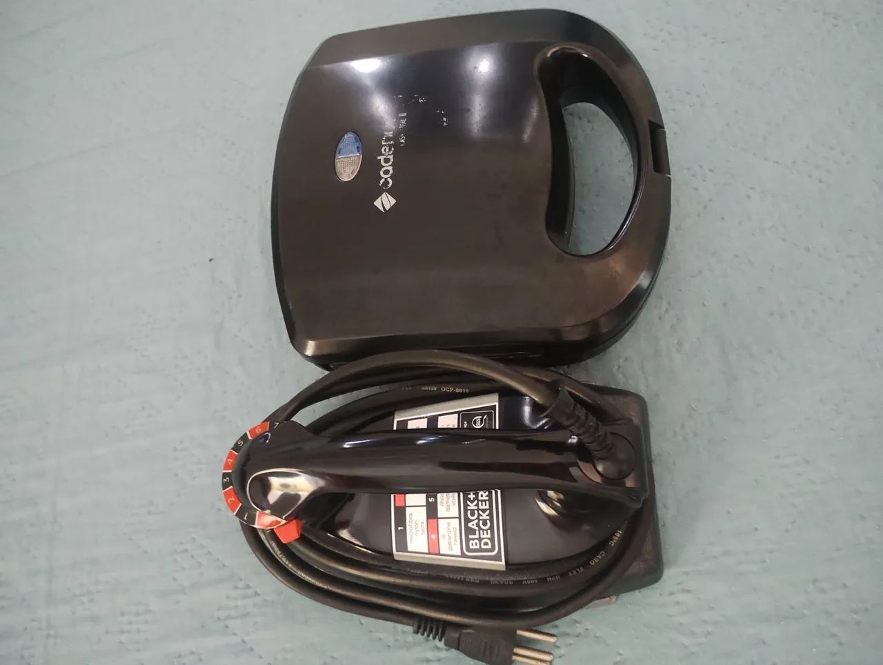 TROCO: Sanduicheira Cadence e Ferro de Passar Roupa Black+Decker 110v por 220v
