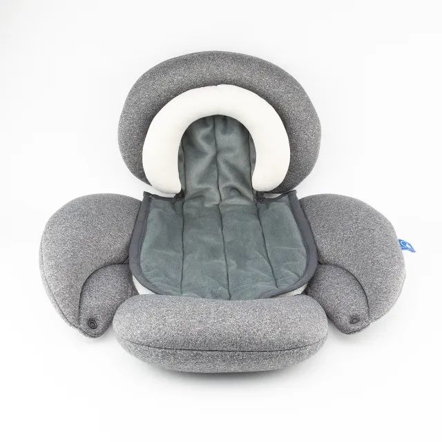 Redutor Almofada Carro Bebe Conforto Cinza