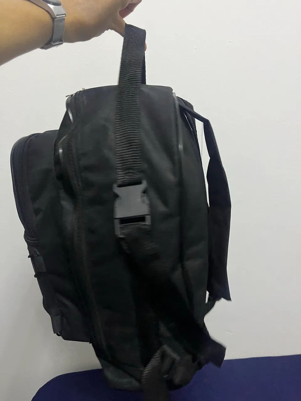 Mochila masculina/ preta  - Foto 2