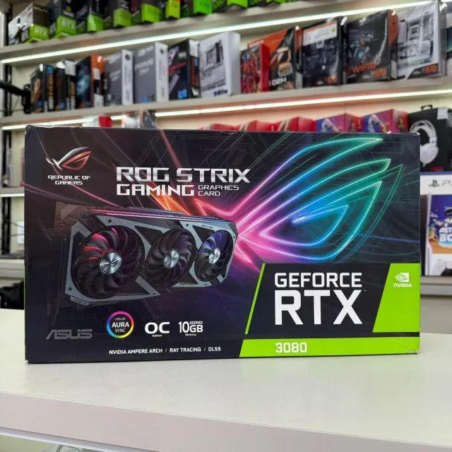 RTX 3080 ROG STRIX Linda Linda! Muito Nova - Garantia de 1 ANO