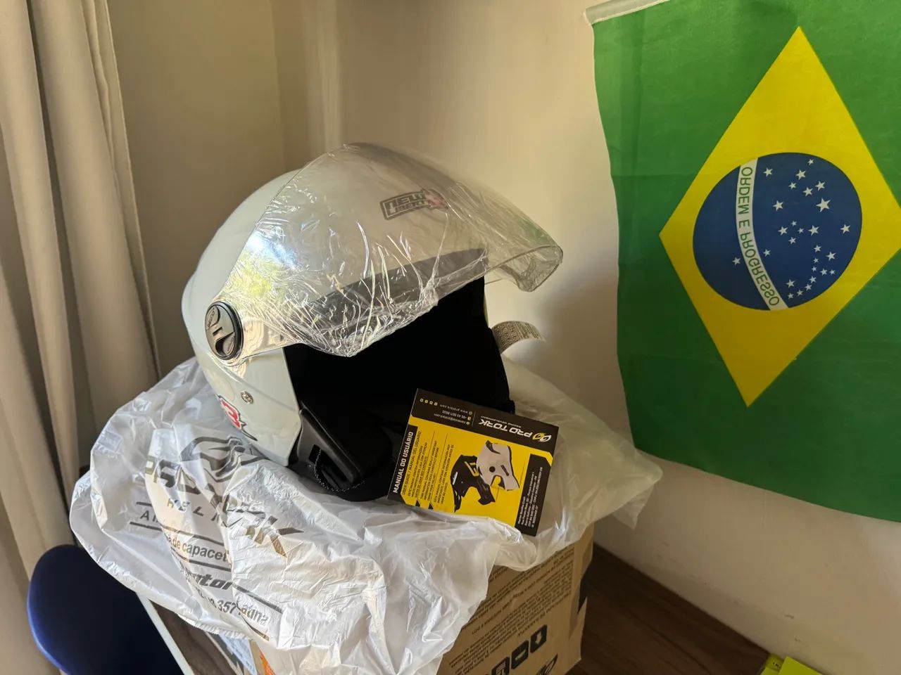 Capacete Novo Liberty 60 - Foto 3