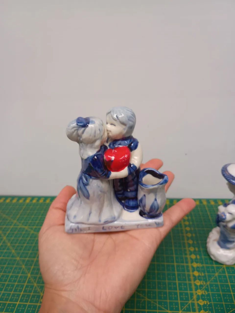 Conjunto de 4 bibelô de porcelana  holandesa - Foto 4