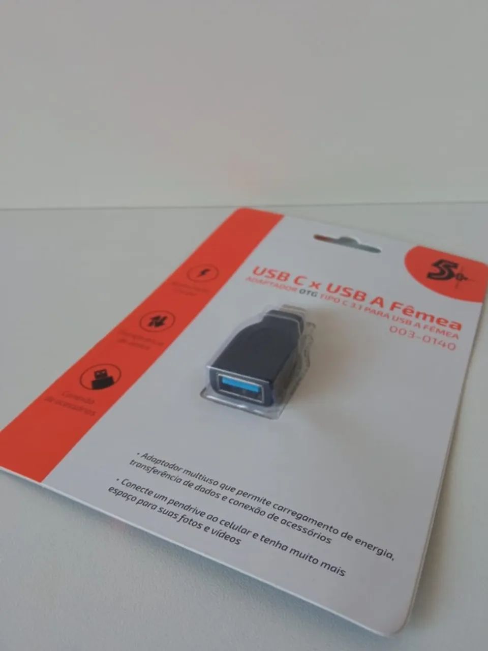 Adaptador Otg Tipo c 3.1 para Usb Fêmea *ENTREGA GRÁTIS* - Foto 2