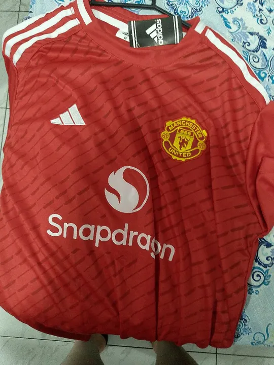 Camisa Manchester United Adidas Snapdragon - Vermelha