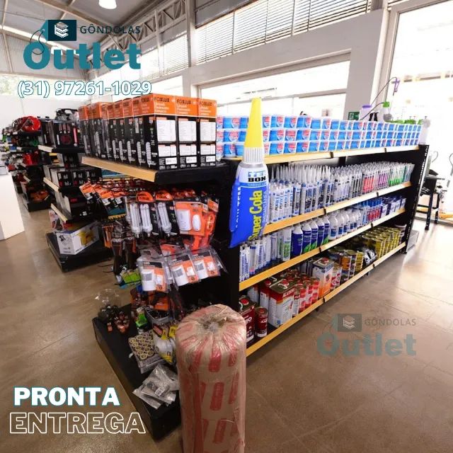 Gondolas de centro para materiais de segurança - Foto 2