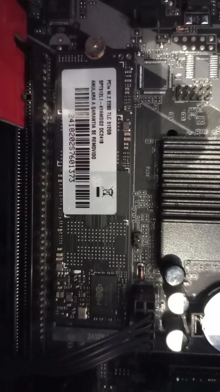SSD M.2 2280 512GB PCIe Gen 3x4 NVMe Hikvision - HKM512P81A - Foto 2
