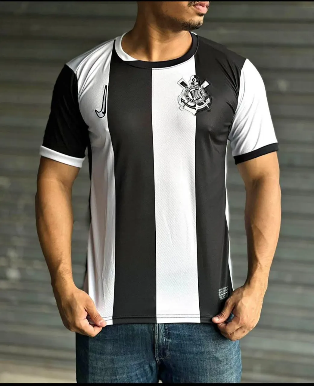 Camisa Corinthians Listrada Nike 1 linha Gg.