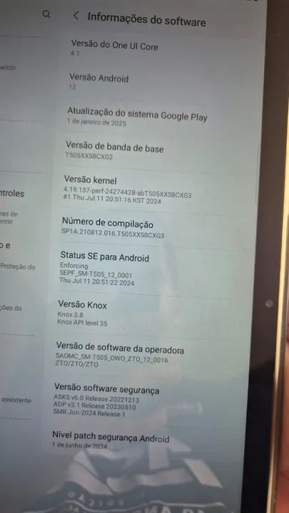 Tablet Samsung Galaxy Tab A7  64gb cinza escuro 3gb - Foto 5