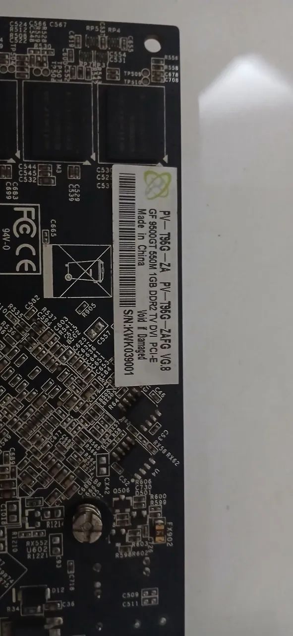 Placa de Vídeo  GeForce 9 Series gt9500 1 gb ddr2 64 bits - Foto 5
