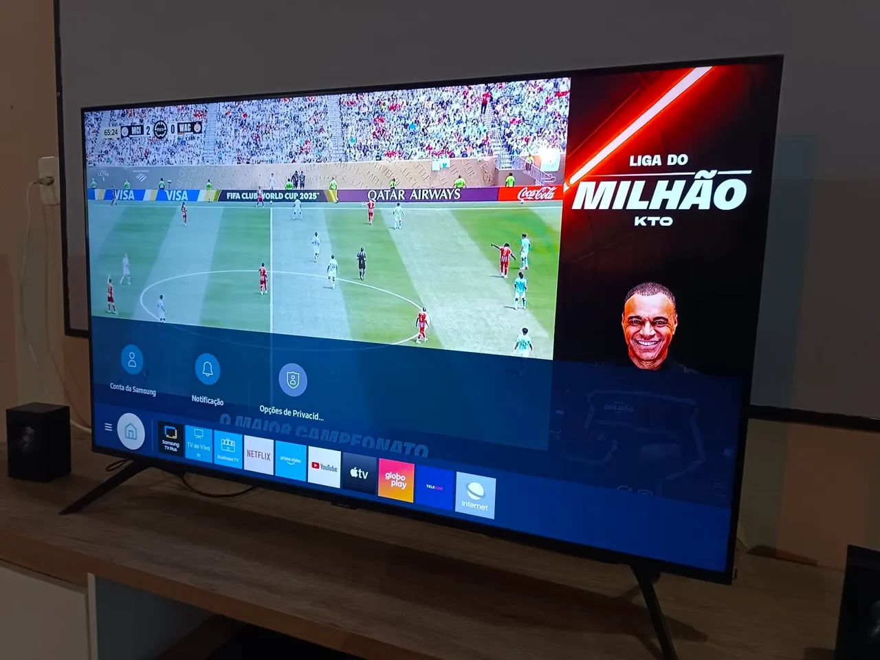 Tv Smart 4k 50" Samsung+ Home theater Samsung 1000w - TVs - Velha ...