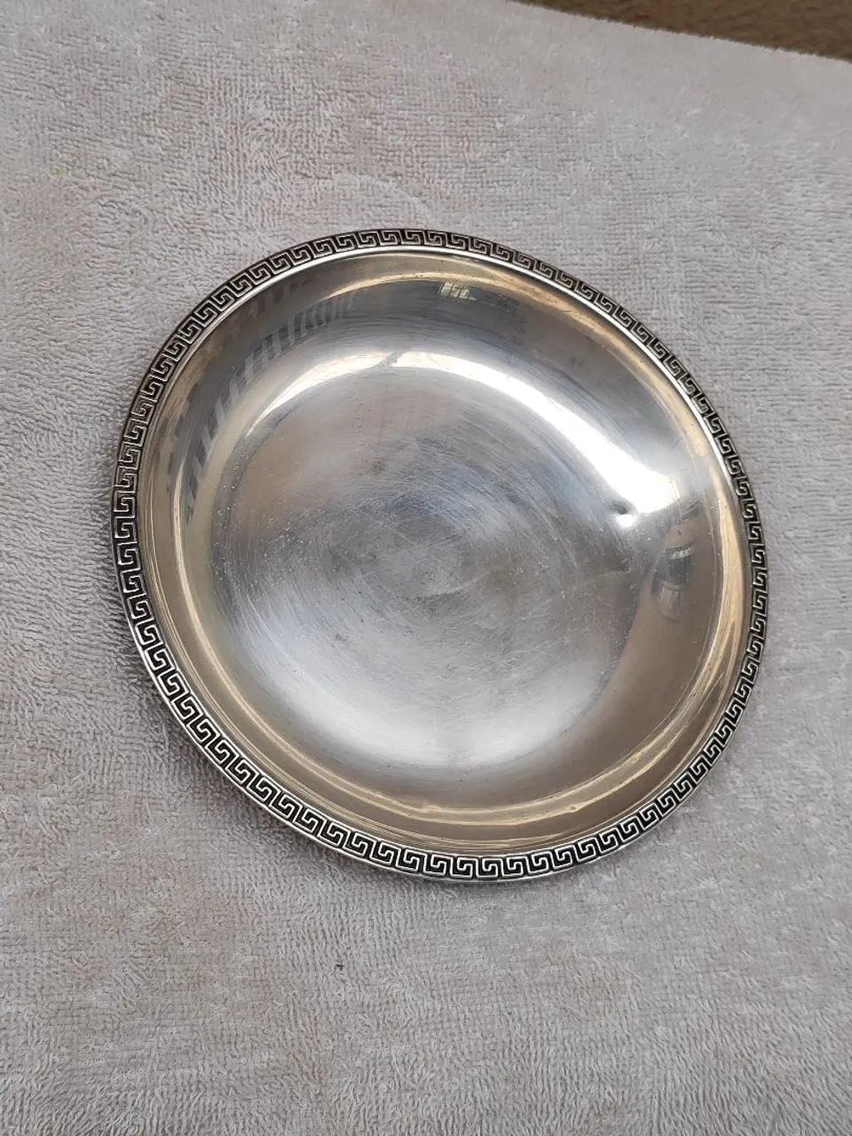 Tigelinha banhada em prata