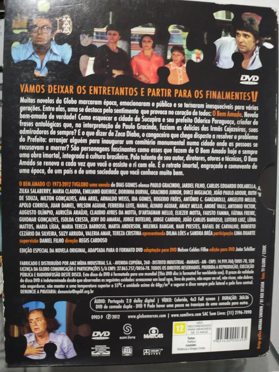 DVD Bem Amado - 10 Discos - Dias Gomes - Foto 2