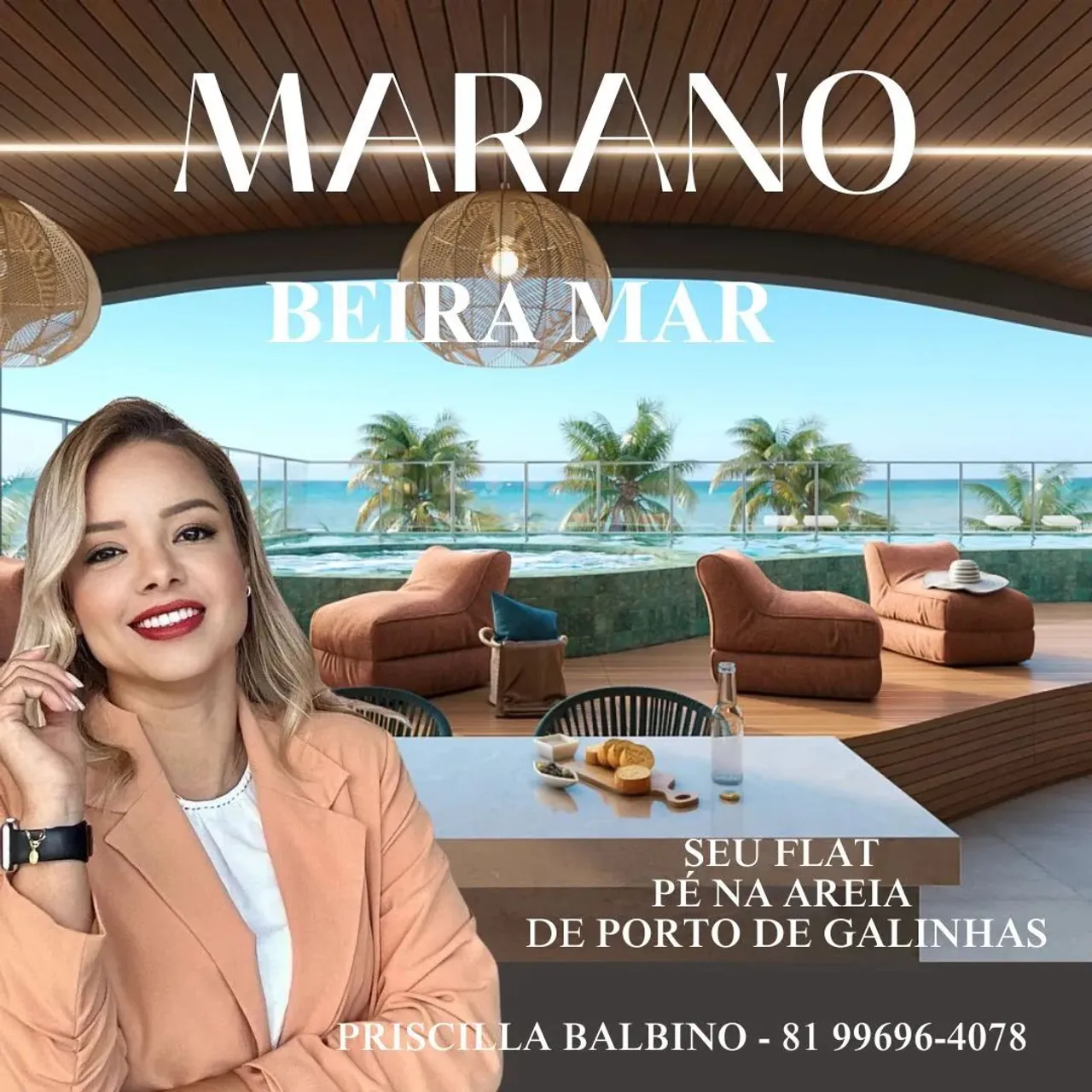 Flats em Porto de Galinhas - Beira Mar | Marano | Lazer Completo e Alta Rentabilidade