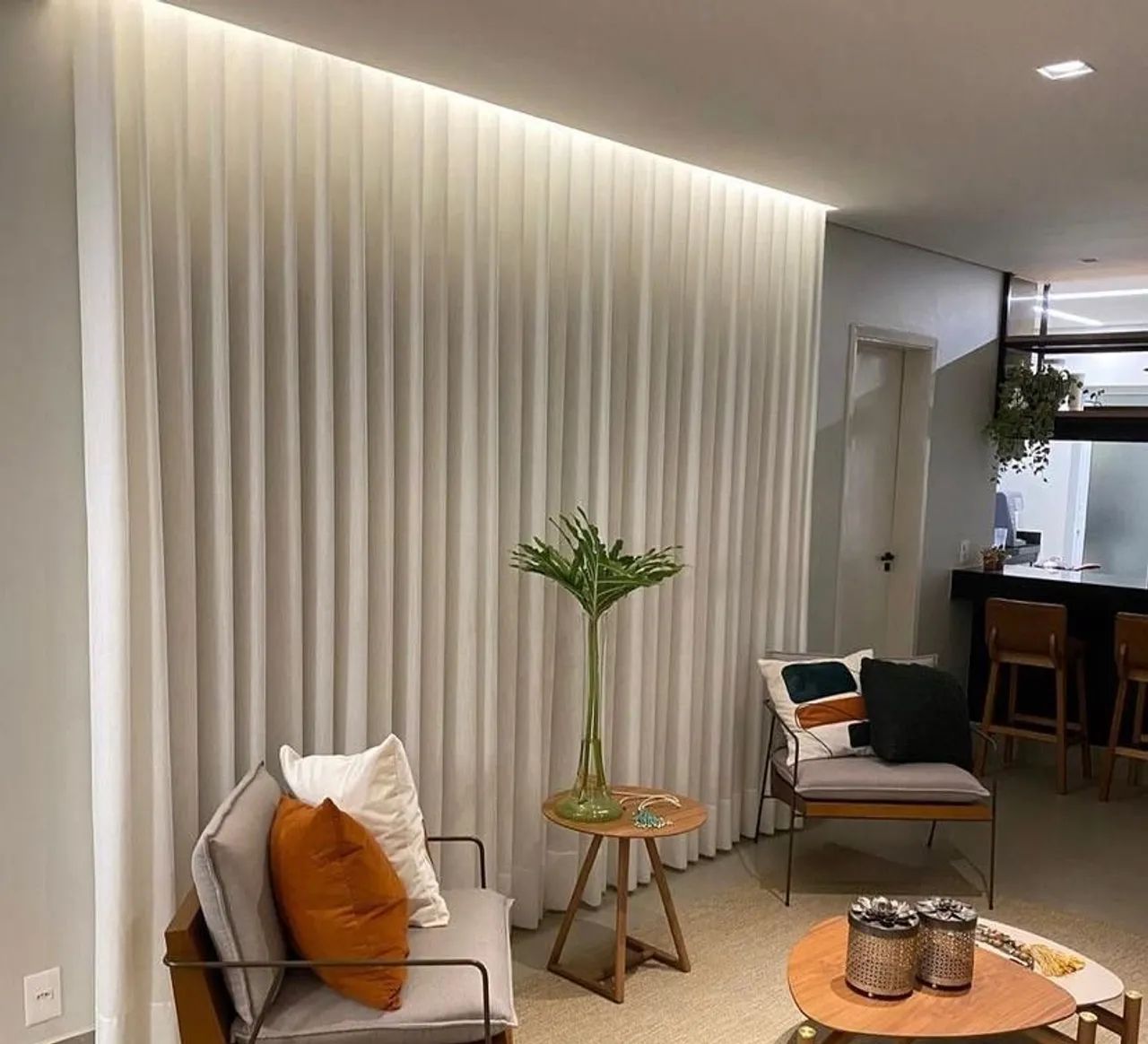 Cortina com toque de requinte. - Foto 5