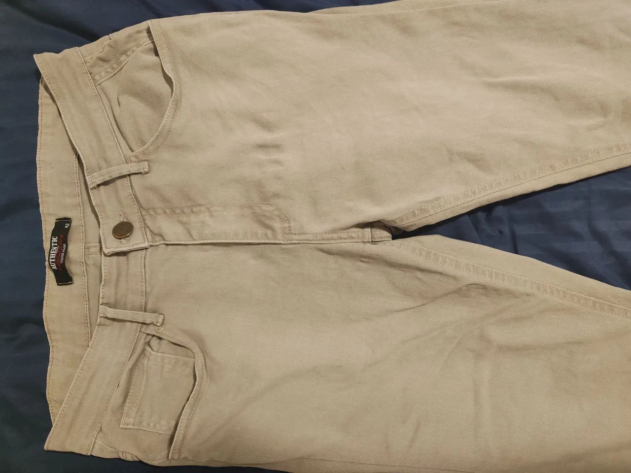 Calça Sarja Authentic Slim 42 Masculino - Foto 4