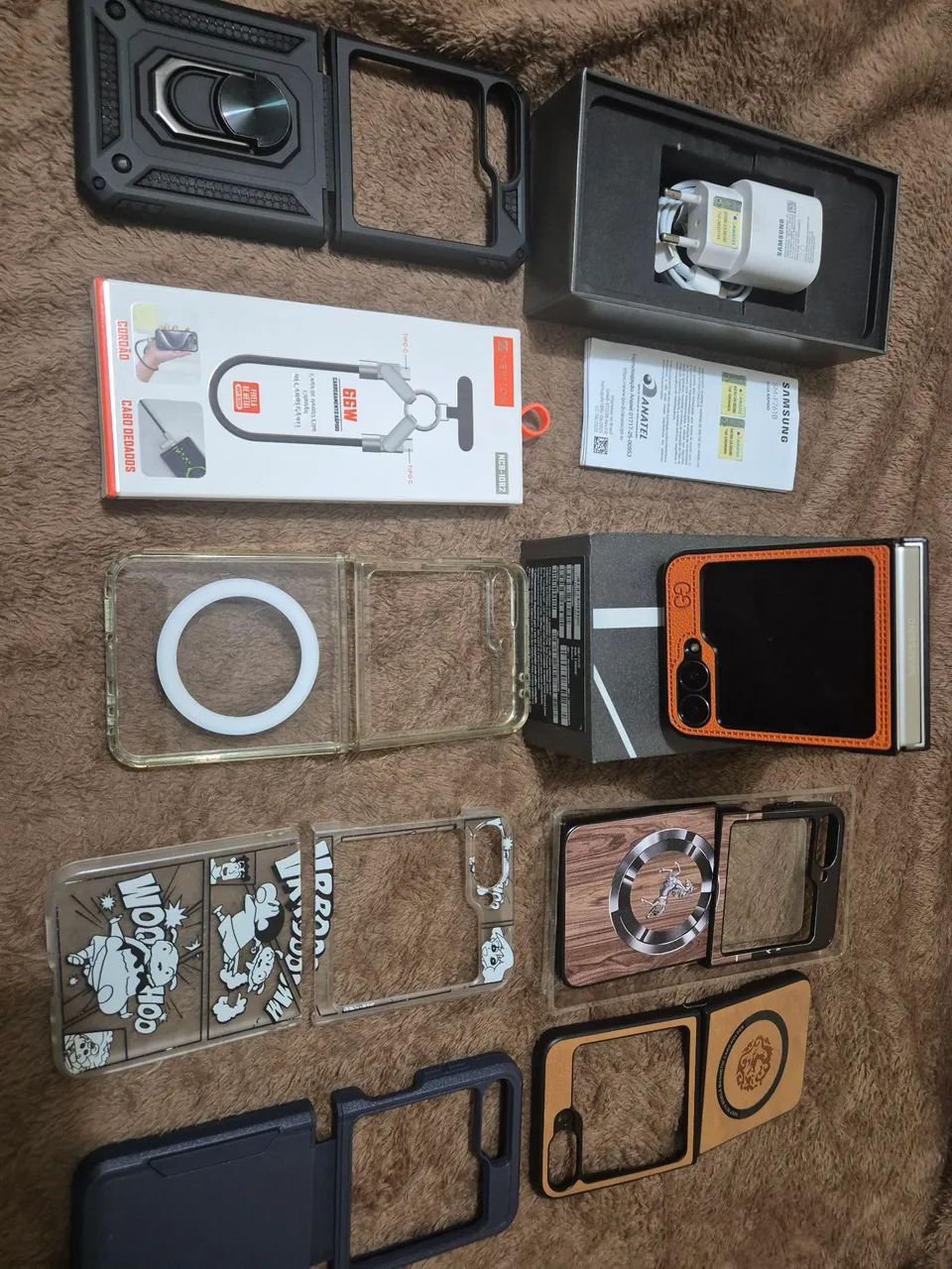 Z flip 7 Fe 256g Completo 