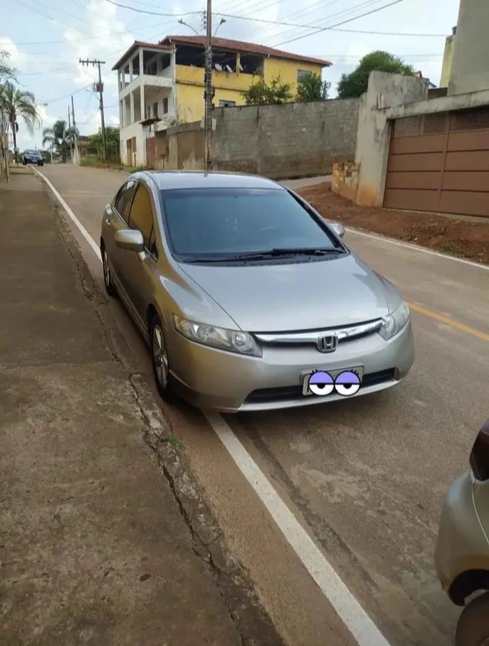 Honda Civic 1.8 LXS 16V FLEX 4P MANUAL 2007