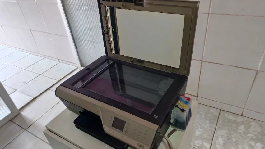 Impressora HP com bulk de tintas