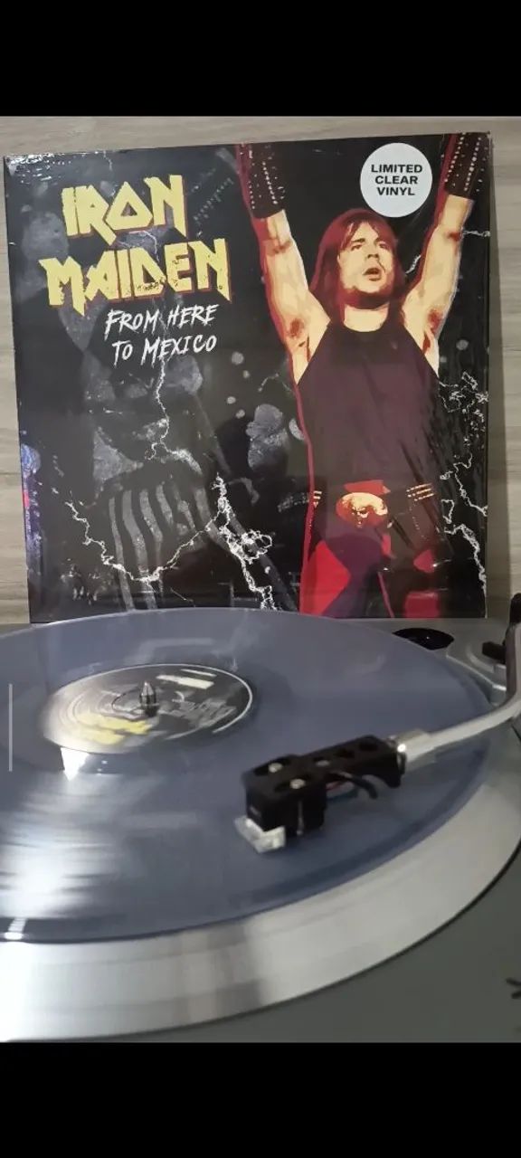 LP vinil Iron Maiden From Here to Mexico - Foto 3