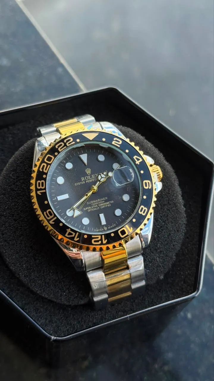 Relógio Rolex submarine série prata  - Foto 4