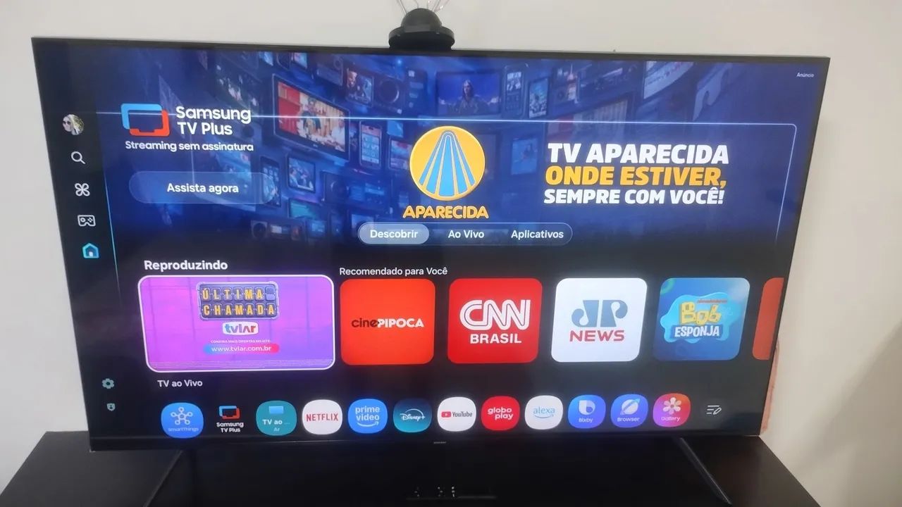 Smart Tv 55" 4K Samsung NOVA ENTREGO  - Foto 4