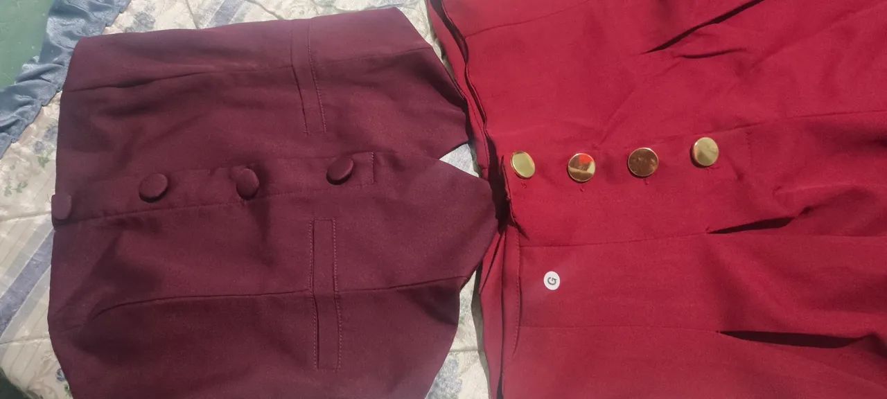 Calca pantalona com cropeed tomara que caia - Foto 4