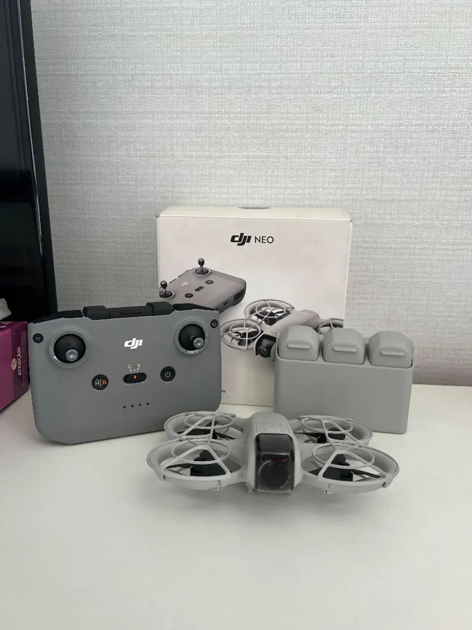 DJI Neo Fly More Combo + Bag + Protetor Bumper Extra - Pouquíssimo Uso - Foto 4