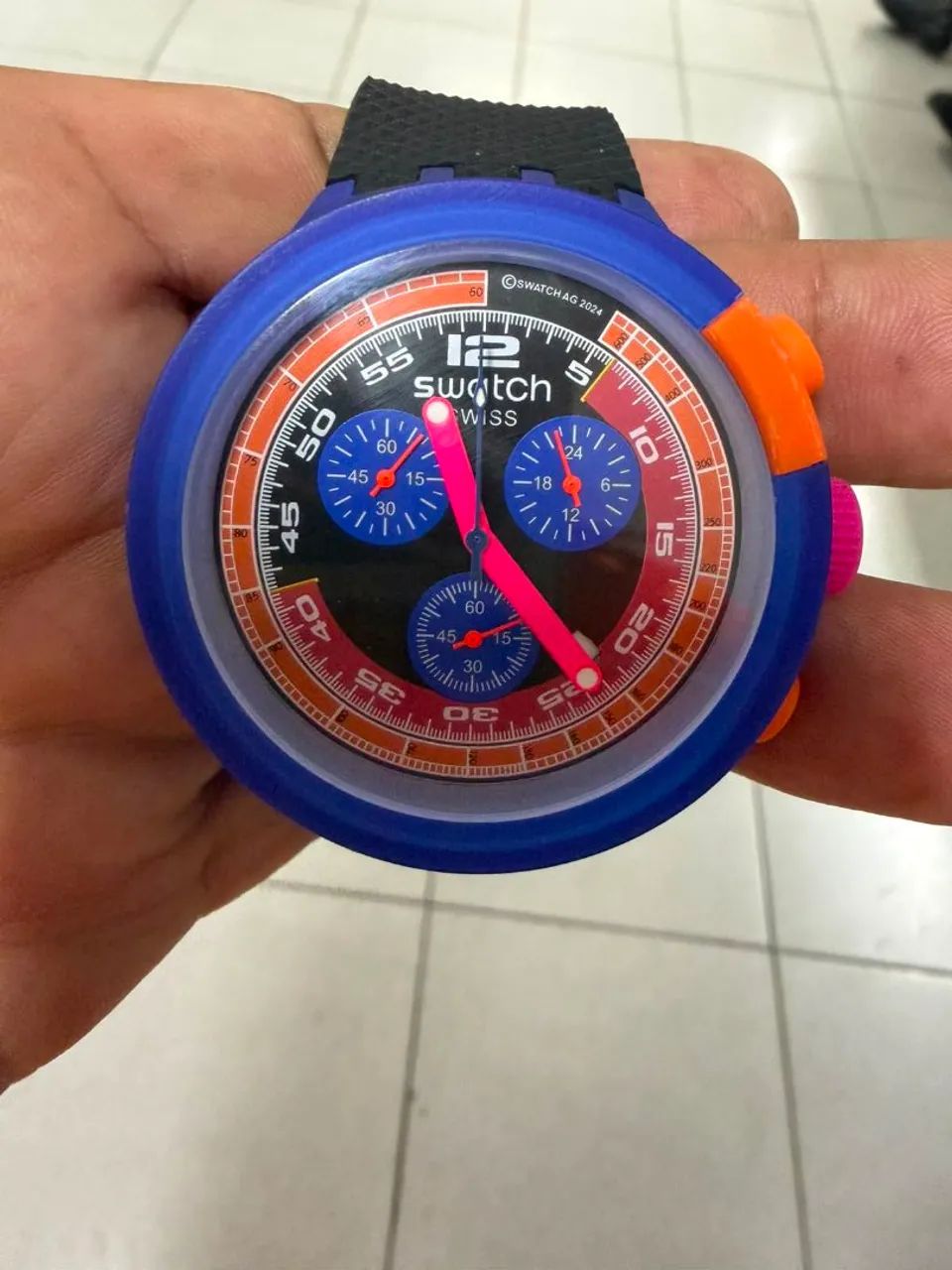 SWATCH MODELO INGLÊS DA INGLATERRA 