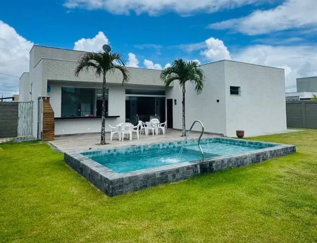 Casa com piscina temporada taperapuã em Porto Seguro-BA