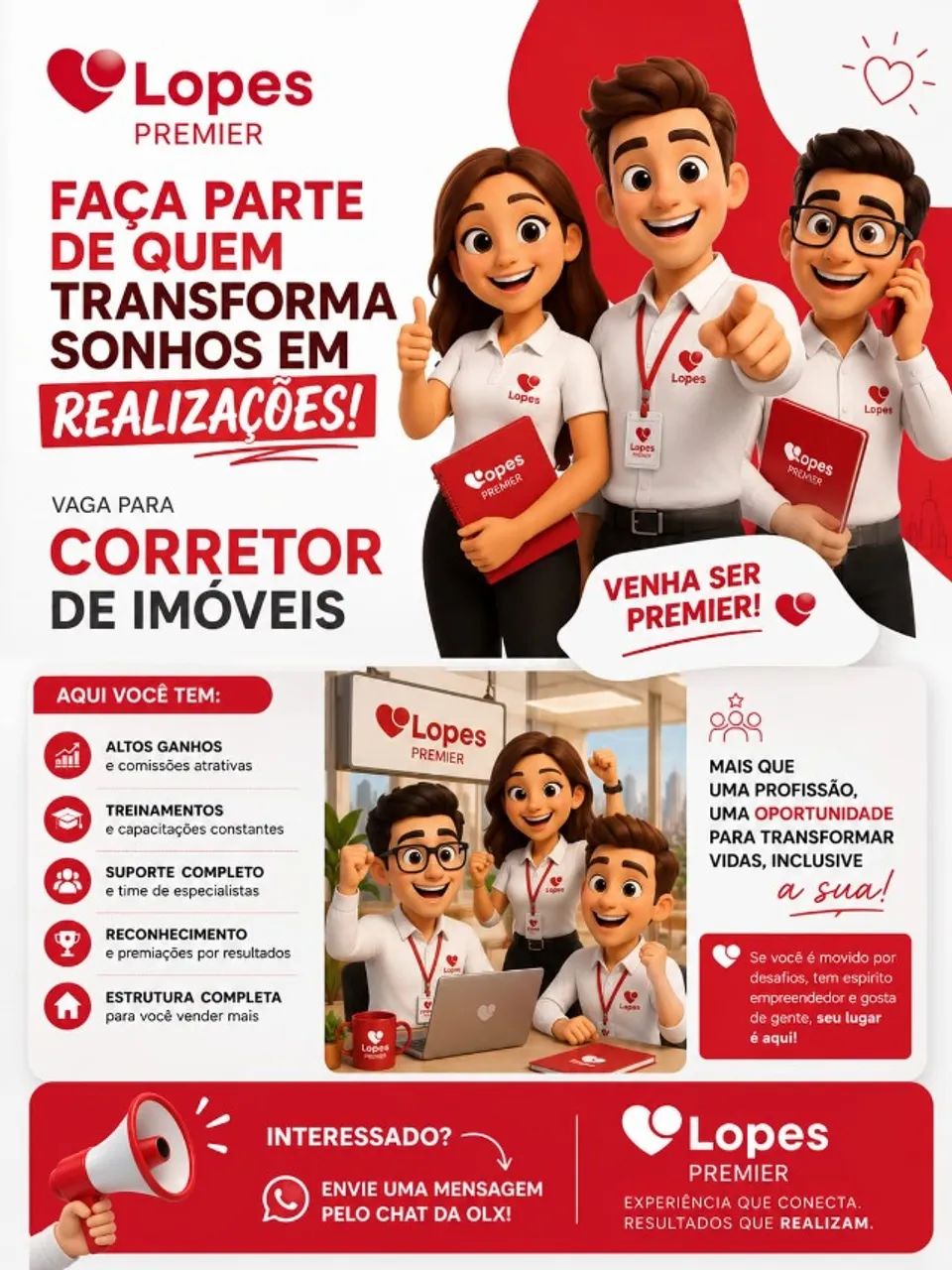 Corretor De Imóveis Para Imobiliária 