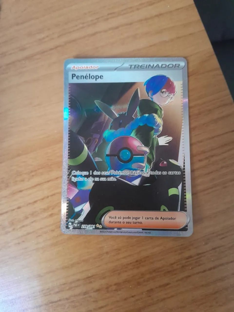 Carta Pokémon Penélope Full Art