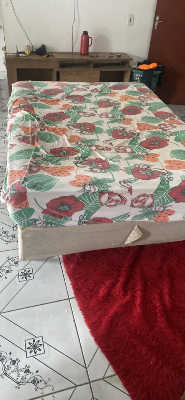 Cama box+ colchão de molas  - Foto 3