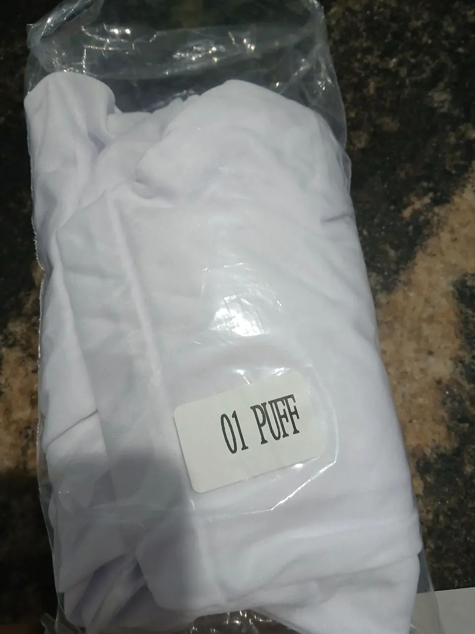 Capa para Puff 40x40 em malha 35,00 - Foto 2