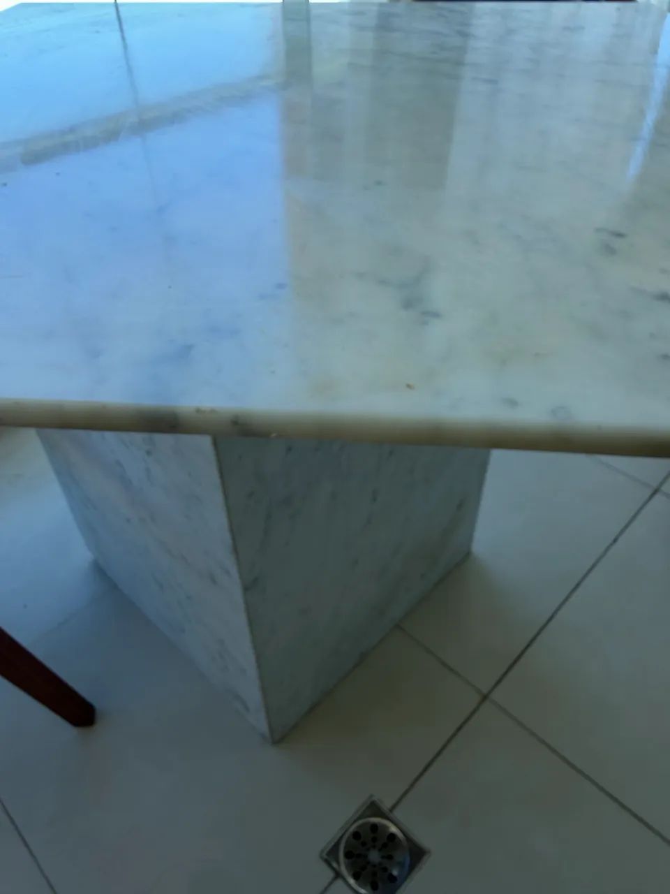 Mesa mármore Carrara luxo 1 X 1 - Foto 3
